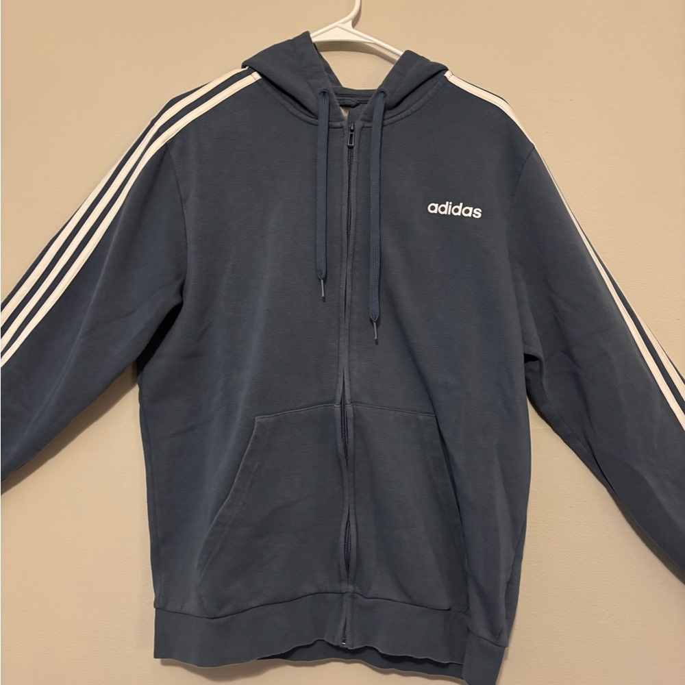 Adidas Hoodie with White Stripes